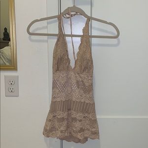 Bebe halter top